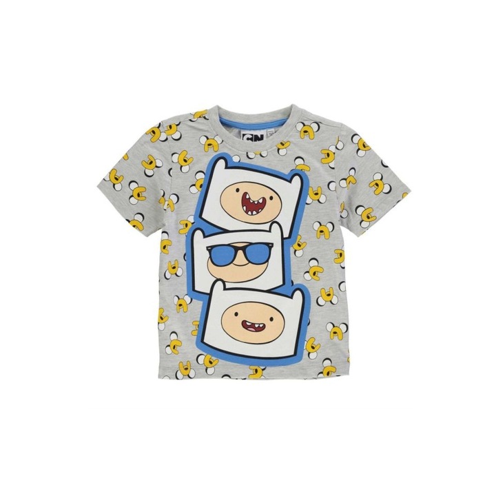 Детска тениска Character SS Adventure, Сив, 11-12 EU