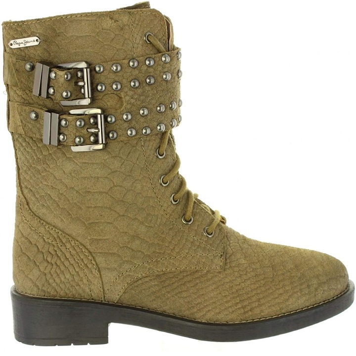 Botine Pepe Jeans, Maddox, Maro deschis