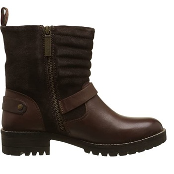 Botine Pepe Jeans, Helen Pad, Maro, 36 EU Botine Pepe Jeans, Helen Pad, Maro, 36 EU