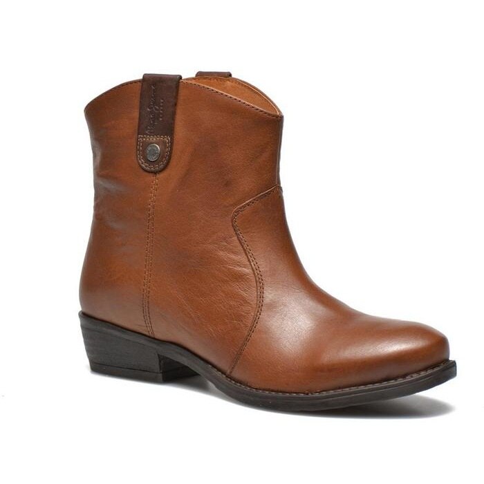 Ciocate din piele naturala, Pepe Jeans Crazy Horse, Maro, 36