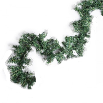 Ghirlanda, brad verde, bogat, 200 cm, Material plastic PVC Ghirlanda, brad verde, bogat, 200 cm, Material plastic PVC
