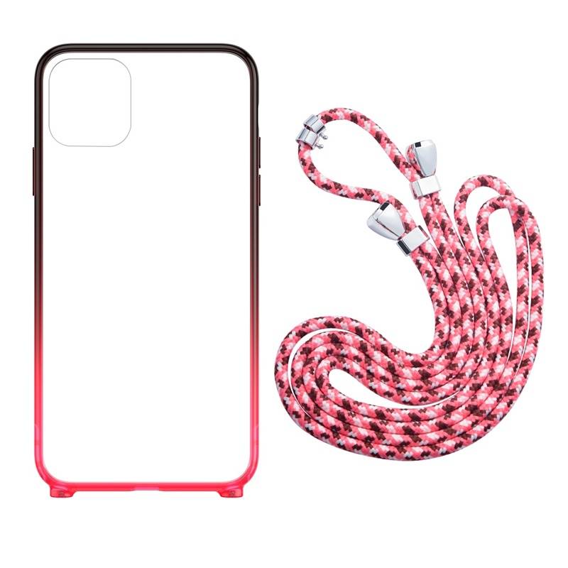 Husa de protectie transparenta Baseus pentru iPhone 11 Pro Max 6.5 inch, Rosu