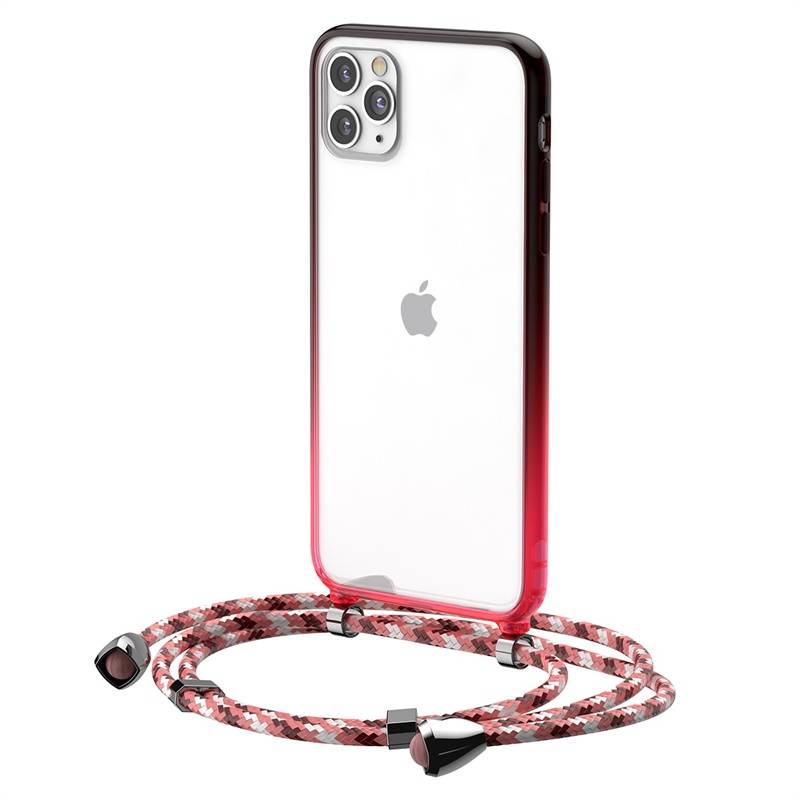 Husa de protectie transparenta Baseus pentru iPhone 11 Pro 5.8 inch, Rosu