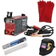 Invertor-Aparat de sudura 4 accesorii, tip MMA,250A, tehnologie IGTB, masca cristile lichide cu 3 reglaje, electrod 1,6-5mm, curea de umar, palmari, electrozi, ciocanel cu perie, cabluri sudura incluse