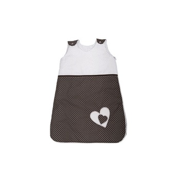 Sac de dormit pentru copii Ty i My Hearts SDTMH-M1, Maro, 0 - 6 luni Sac de dormit pentru copii Ty i My Hearts SDTMH-M1, Maro, 0 - 6 luni