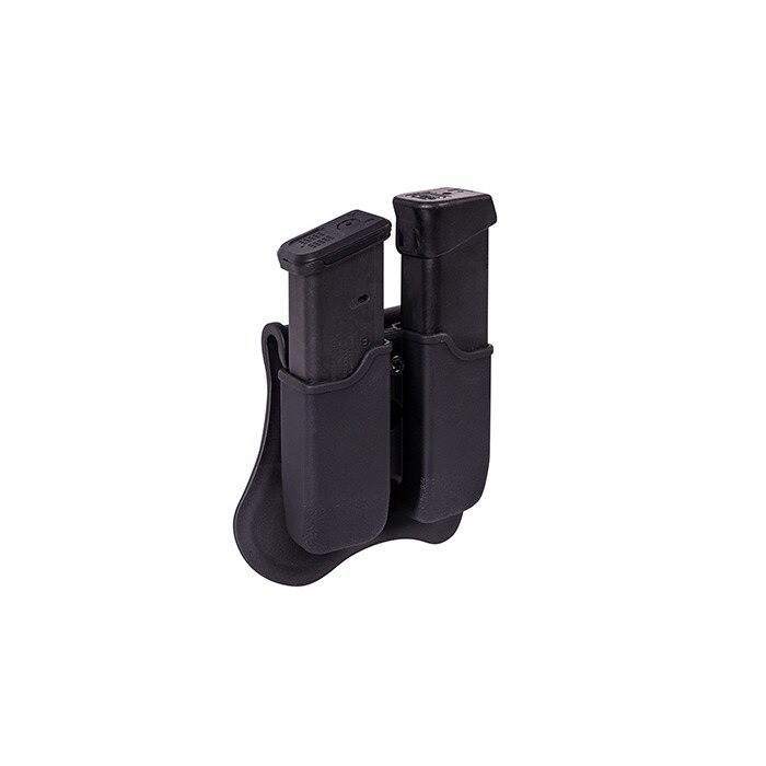 Port incarcator Helikon dublu Glock, negru