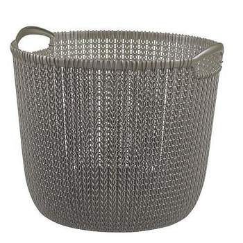 Cos de rufe, 30 L, 40x39x33 cm, gri inchis, CURVER Cos de rufe, 30 L, 40x39x33 cm, gri inchis, CURVER