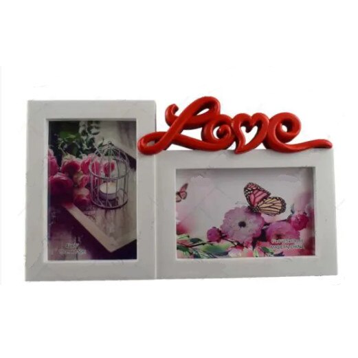 Rama foto dubla cu mesajul 