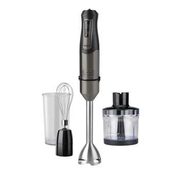 Mixer vertical Black&Decker BXHBA1000E, 1000W, 20 viteze, tocator, tel, functie Turbo, Negru/Inox Mixer vertical Black&Decker BXHBA1000E, 1000W, 20 viteze, tocator, tel, functie Turbo, Negru/Inox