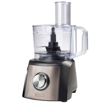 Robot de bucatarie Black&Decker BXFPA1200E, 1200W, capacitate bol 1.5L, 2 viteze, functie Pulse, Negru/Inox Robot de bucatarie Black&Decker BXFPA1200E, 1200W, capacitate bol 1.5L, 2 viteze, functie Pulse, Negru/Inox
