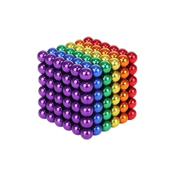 Joc Puzzle Antistres NeoCube cu Bile Magnetice 216 Bucati, Diametru Bile 3mm, multicolor Joc Puzzle Antistres NeoCube cu Bile Magnetice 216 Bucati, Diametru Bile 3mm, multicolor