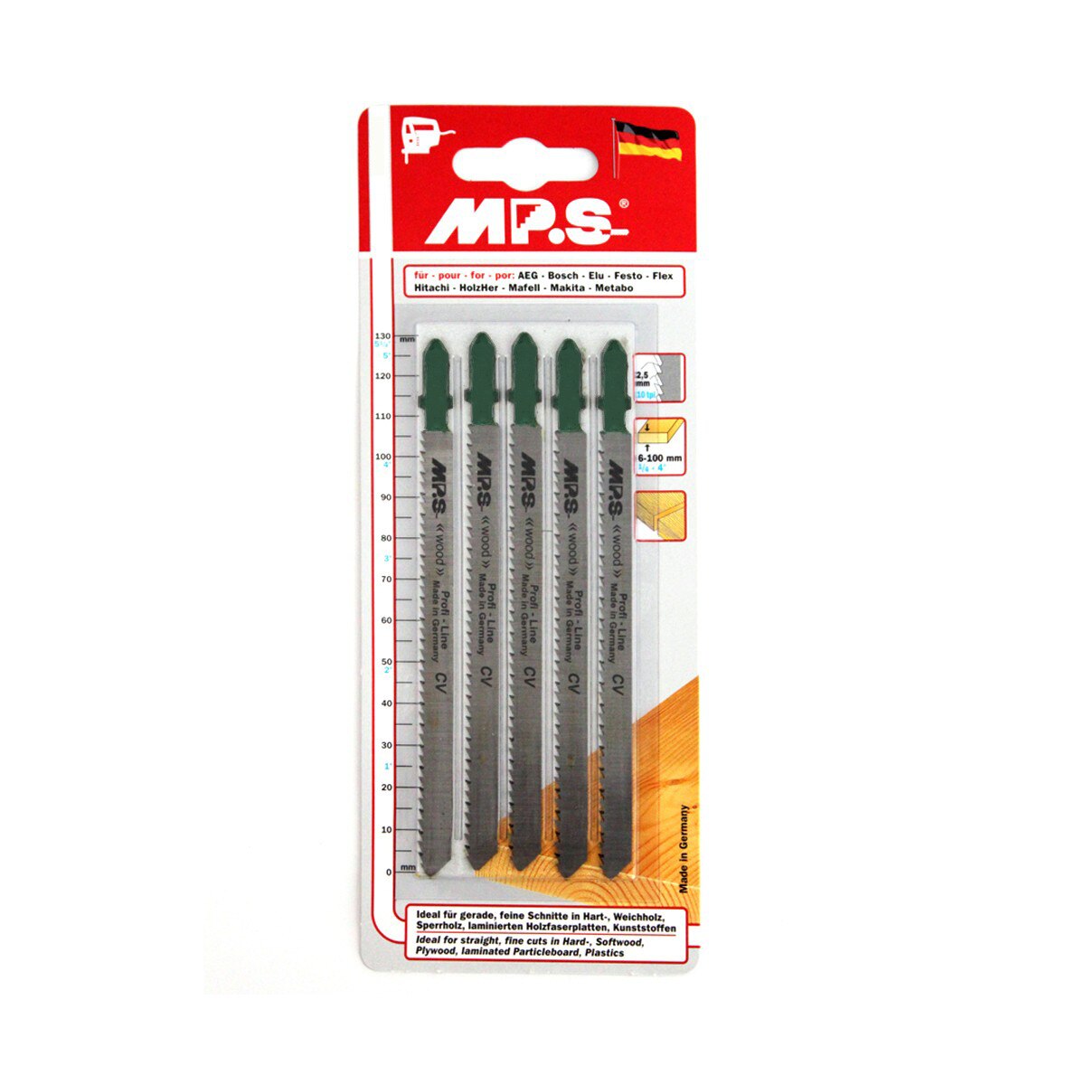 Set 5 panze pendular MPS de 50x8 mm