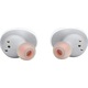 Аудио слушалки In-ear JBL TUNE 125TWS, Bluetooth, Микрофон, Pure Bass, True Wireless, Бял