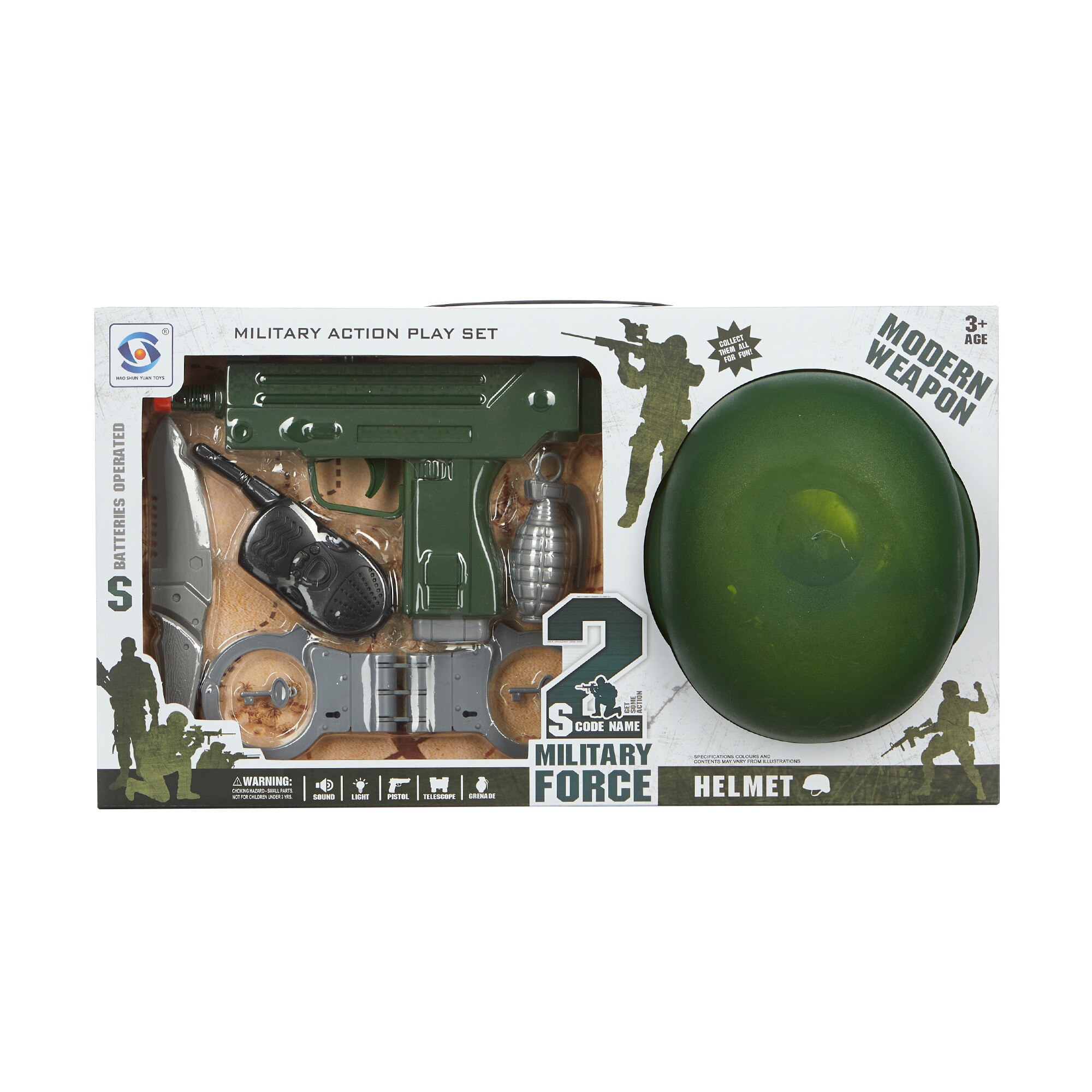 Set echipament Military Force - 6 piese