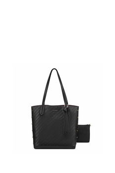 NINE WEST, Geanta cu bareta de umar si etui interior Dacia, Negru NINE WEST, Geanta cu bareta de umar si etui interior Dacia, Negru