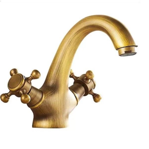 Baterie lavoar stilo antichizat bronz