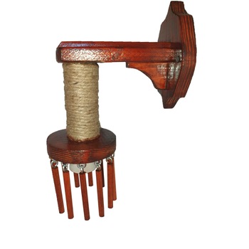 Corp iluminat decorativ rustic Metaxa Wood OD17, E27, lemn, culoare cires, 10.5x19.5x28 cm Corp iluminat decorativ rustic Metaxa Wood OD17, E27, lemn, culoare cires, 10.5x19.5x28 cm