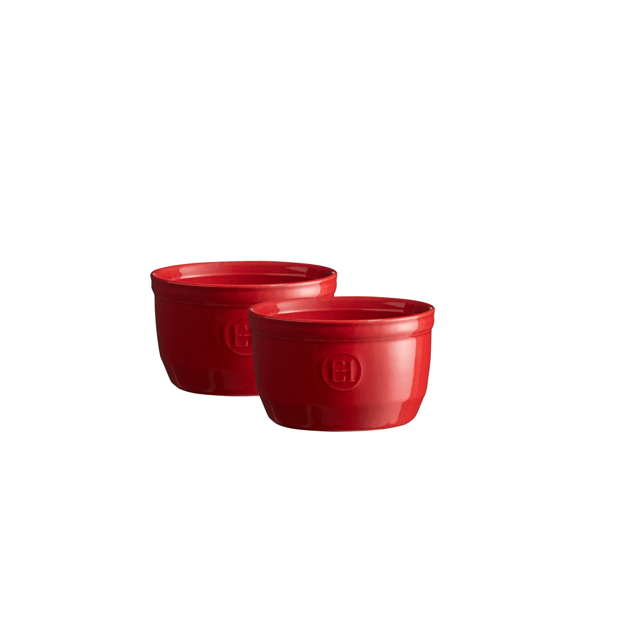 Set 2 boluri ramekin 10,5 cm, Burgundy - Emile Henry