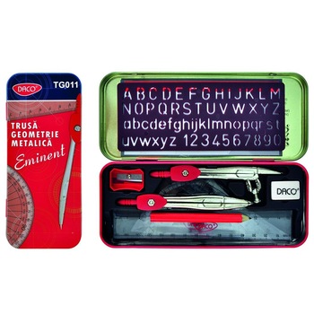 Trusa geometrie metalica Eminent DACO Trusa geometrie metalica Eminent DACO