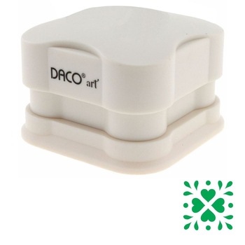 Perforator magnetic cu model patrat, Daco, 3.7 cm Perforator magnetic cu model patrat, Daco, 3.7 cm