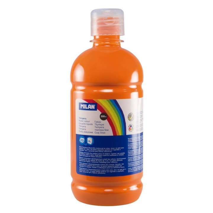 Vopsea Tempera MILAN, 500 ml, Portocalie
