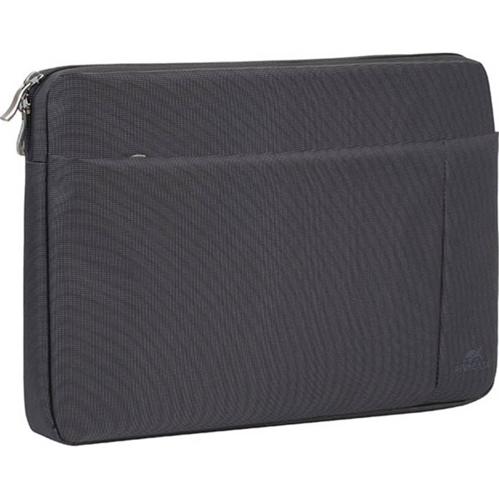 Husa Sleeve RivaCase 8203 pentru laptop, 13.3'', Black
