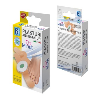 Plasturi Minut antibataturi, 6 buc Plasturi Minut antibataturi, 6 buc