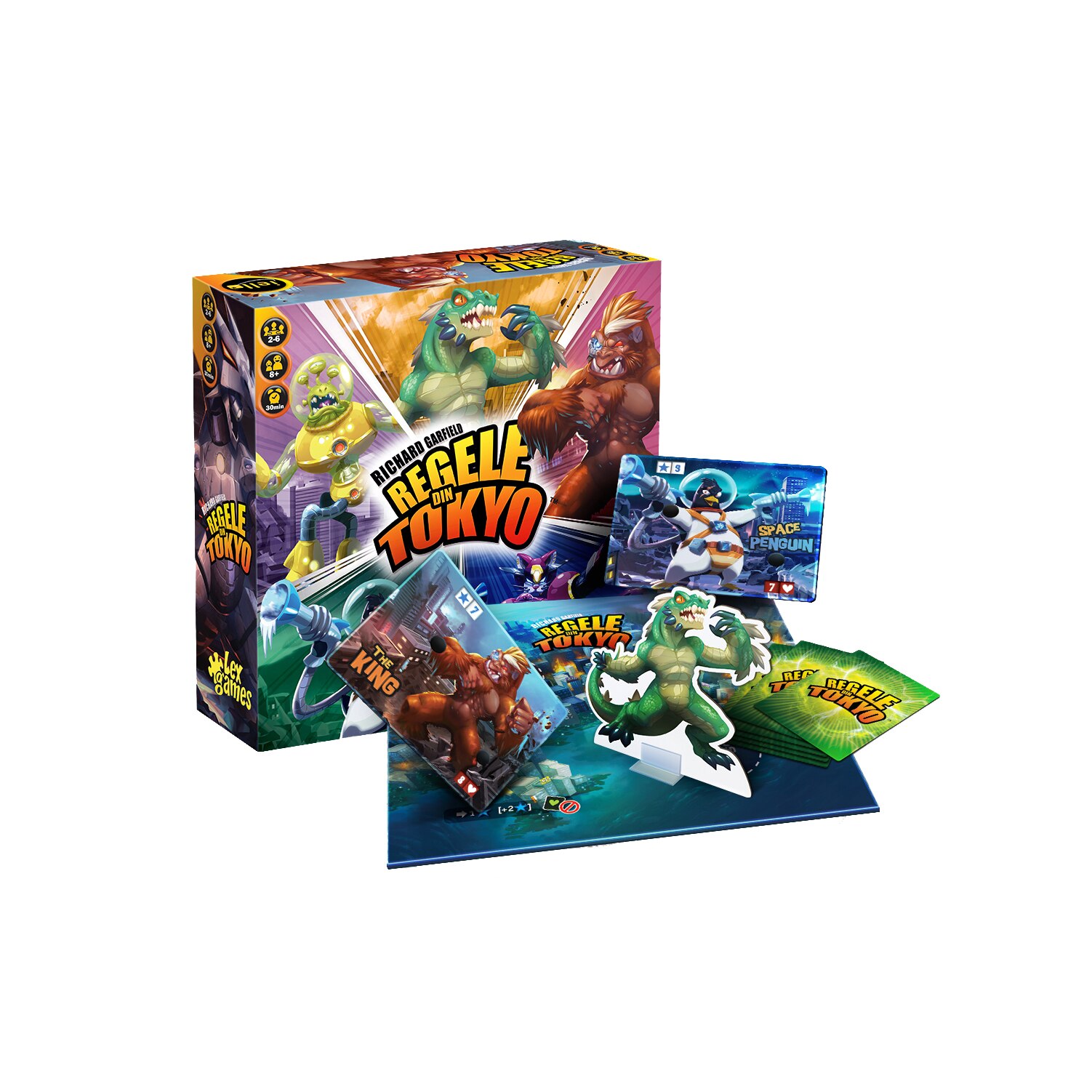 Joc de societate Lex Games, Regele din Tokyo