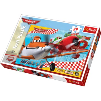 Puzzle Trefl Disney Planes, 24 piese Maxi Puzzle Trefl Disney Planes, 24 piese Maxi