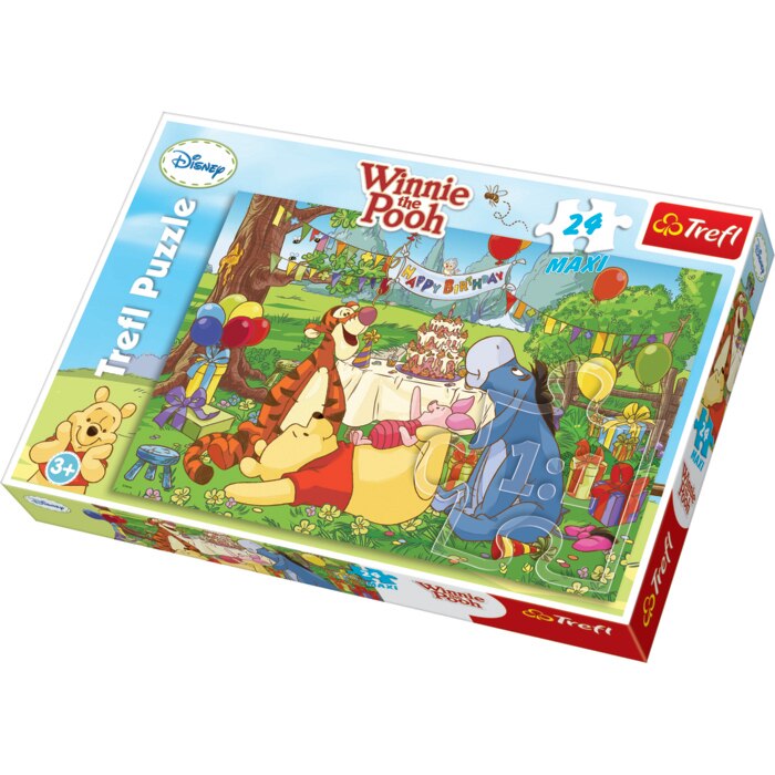 Puzzle Trefl Disney Winnie the Pooh, 24 piese Maxi - eMAG.ro