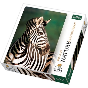 Puzzle Trefl Nature Zebra, 1000 piese Puzzle Trefl Nature Zebra, 1000 piese