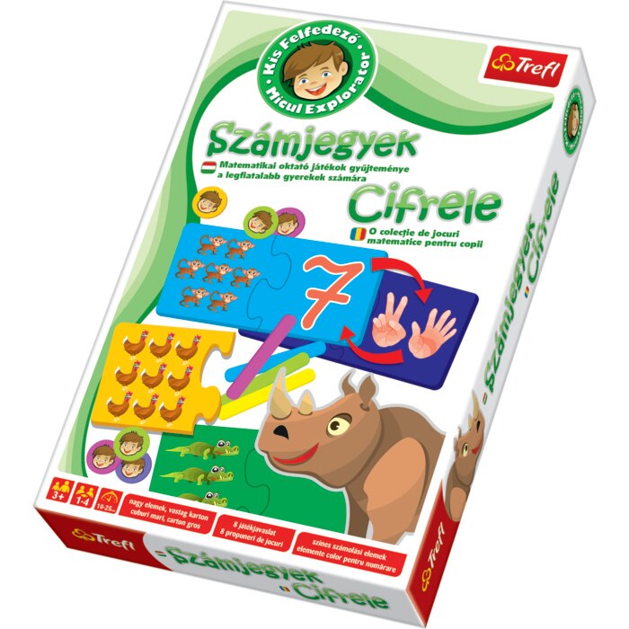 Joc Trefl, Micul Explorator - Cifrele