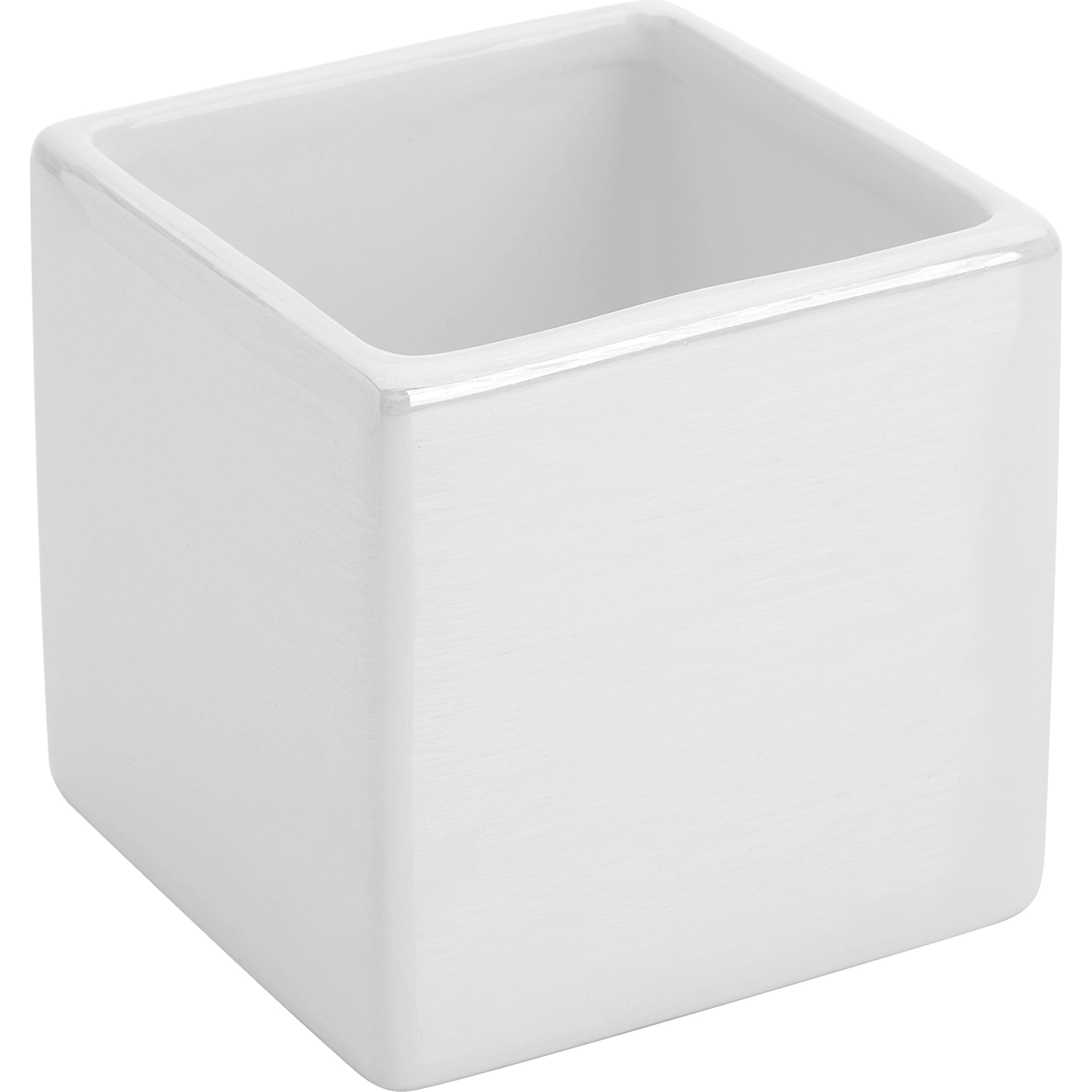 Suport periute Feridras Cuba, Ceramic, Alb