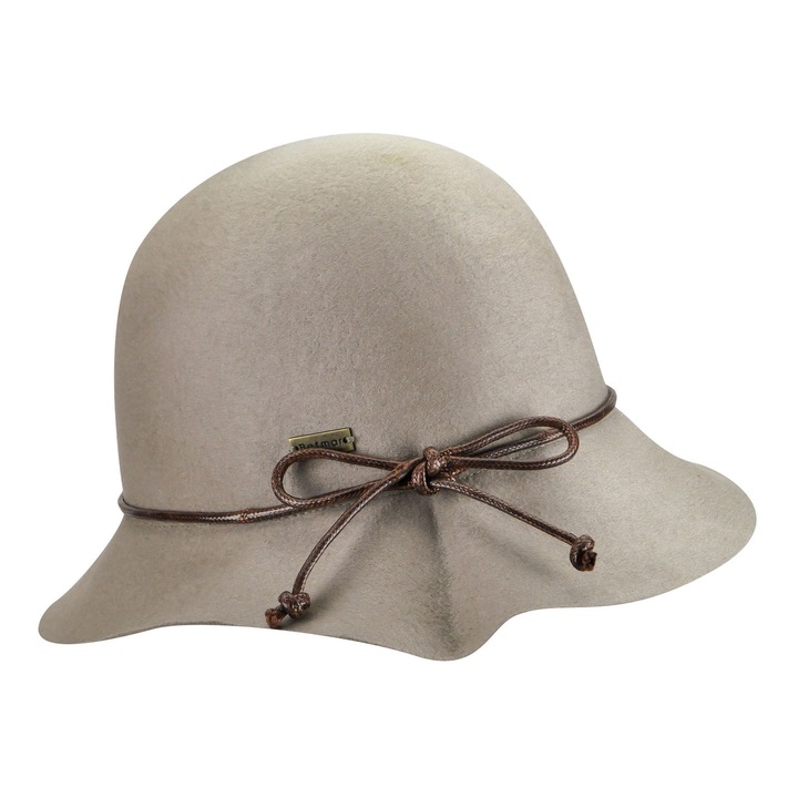 Palarie Betmar Evelyn Cloche Camel - S/M