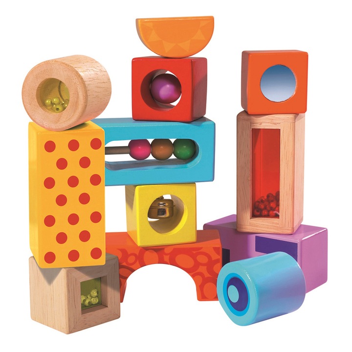 Eichhorn Csörgő fa kockák