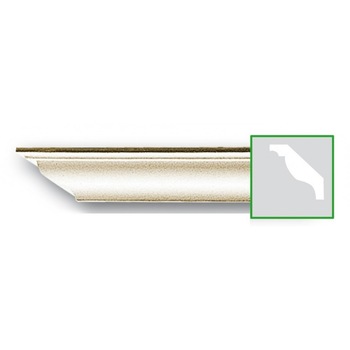 Cornisa de tavan din poliuretan P824, alba, 4 x 4 cm Cornisa de tavan din poliuretan P824, alba, 4 x 4 cm