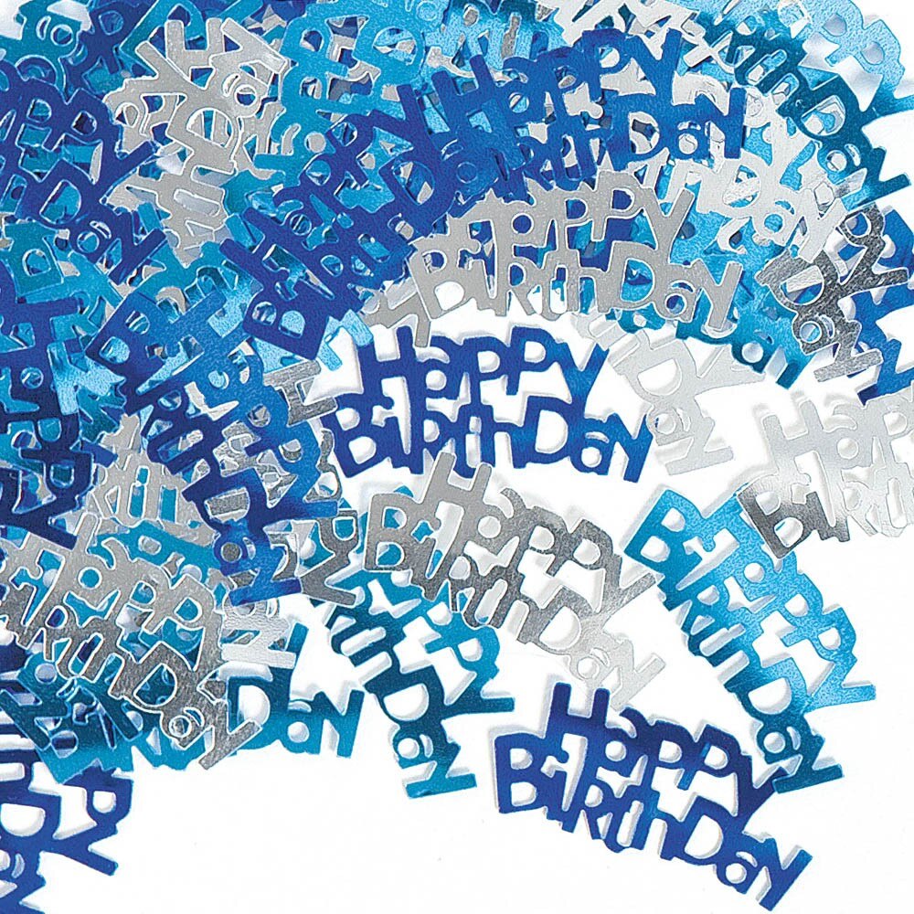 Confeti color albastru/argintiu 28 gr, Radar, 1 buc
