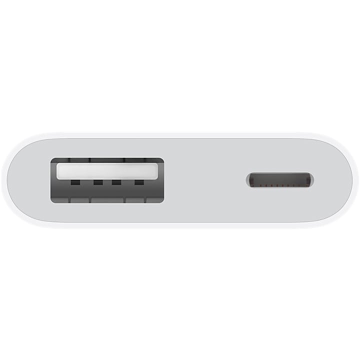 Кабел за данни Apple Lightning, Адаптер за камера, USB 3.0, Бял