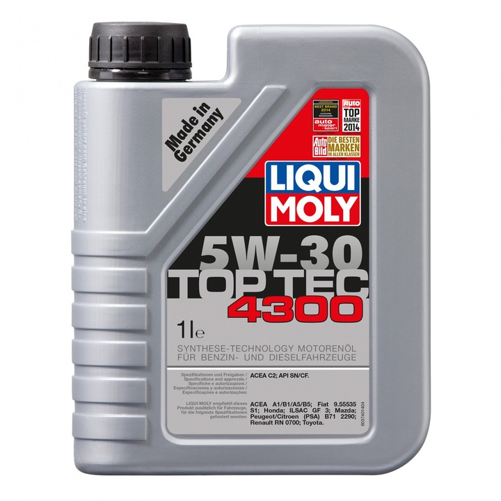 Моторно масло Liqui Moly Top Tec 4300 5W-30, 1 л