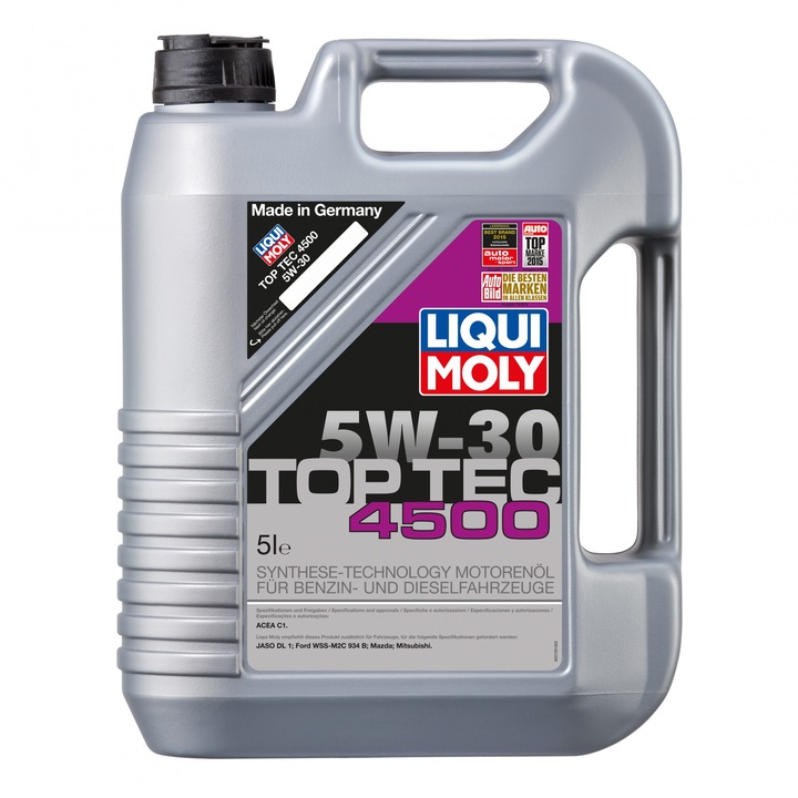 Моторно масло Liqui Moly Top Tec 4500 5W-30, 5 л
