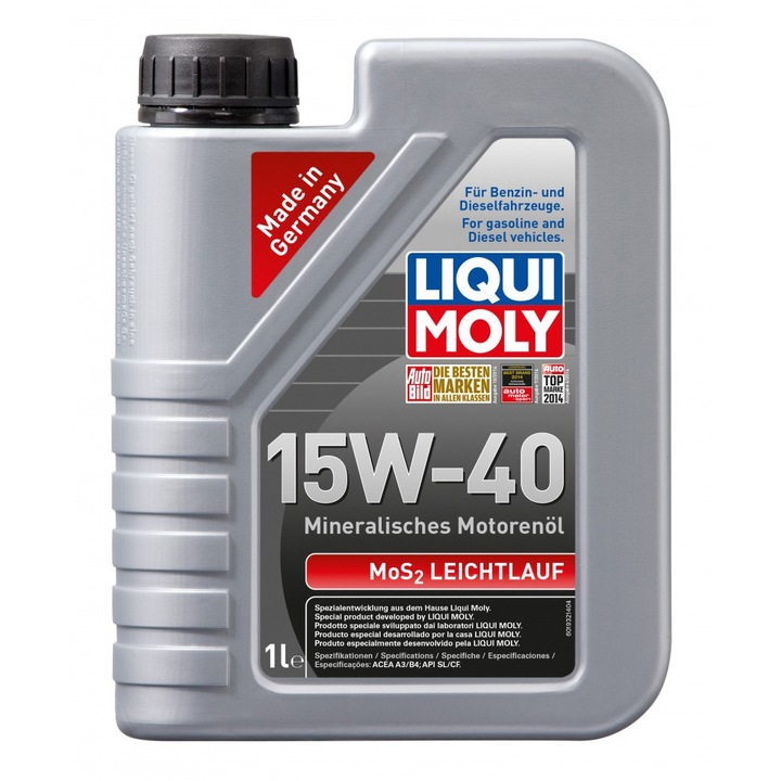 Моторно масло Liqui Moly с MOS2 15W-40, 1 л