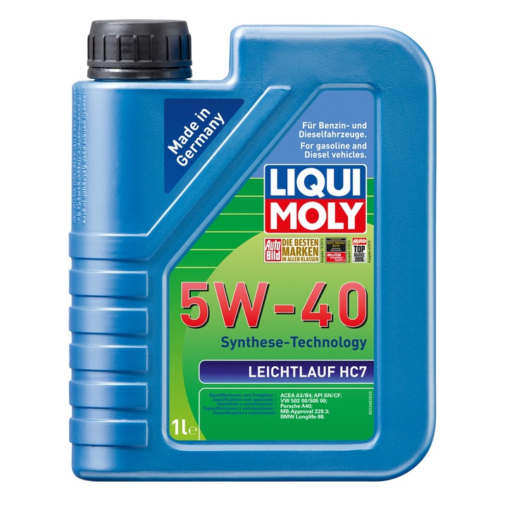 Ulei de motor Liqui Moly Leichtlauf HC7 5W-40, 1L