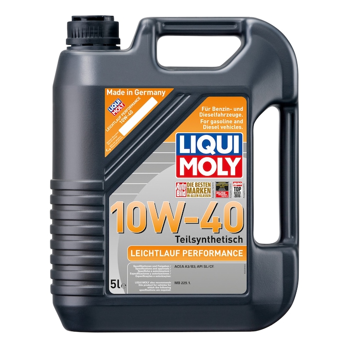 Моторно масло Liqui Moly Leichtlauf 10W-40 , 5 л