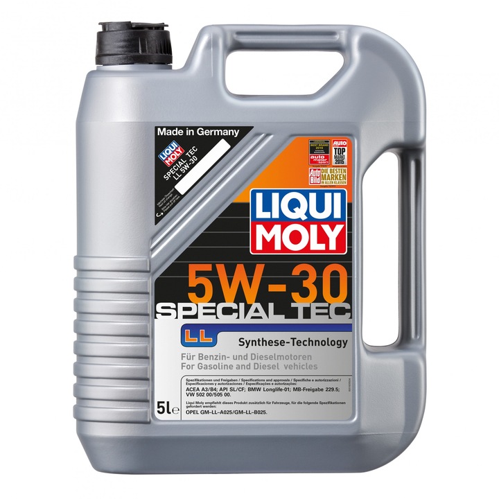 Моторно масло Liqui Moly Leichtlauf special LL 5W-30, 5 л