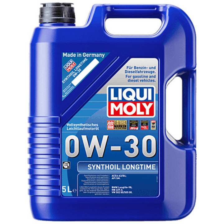 Ulei de motor Liqui Moly Synthoil Longlife 0W-30, 5L