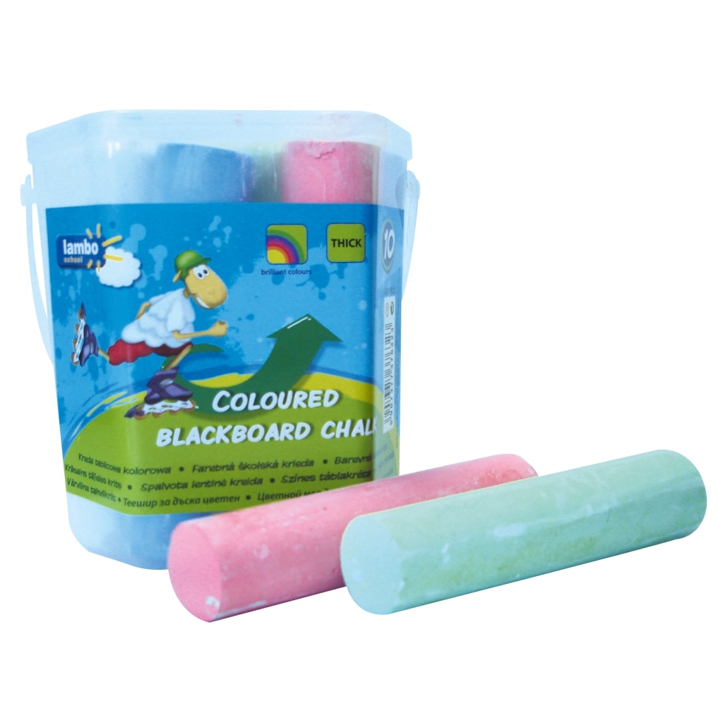 Creta colorata Lambo, 10 buc