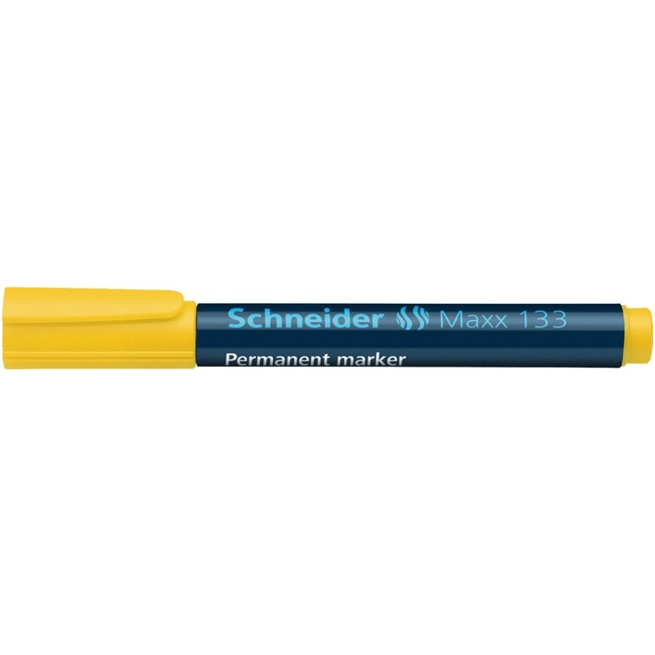 Маркер Schneider 133, Перманентен, 1-5 мм, Жълт
