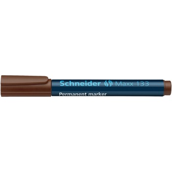 Marker permanent Schneider 133, varf tesit, 1-5 mm, Maro Marker permanent Schneider 133, varf tesit, 1-5 mm, Maro