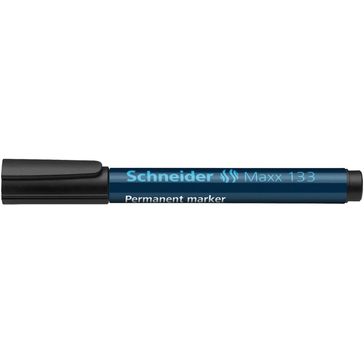 Маркер Schneider 133, Перманентен, 1-5 мм, Черен