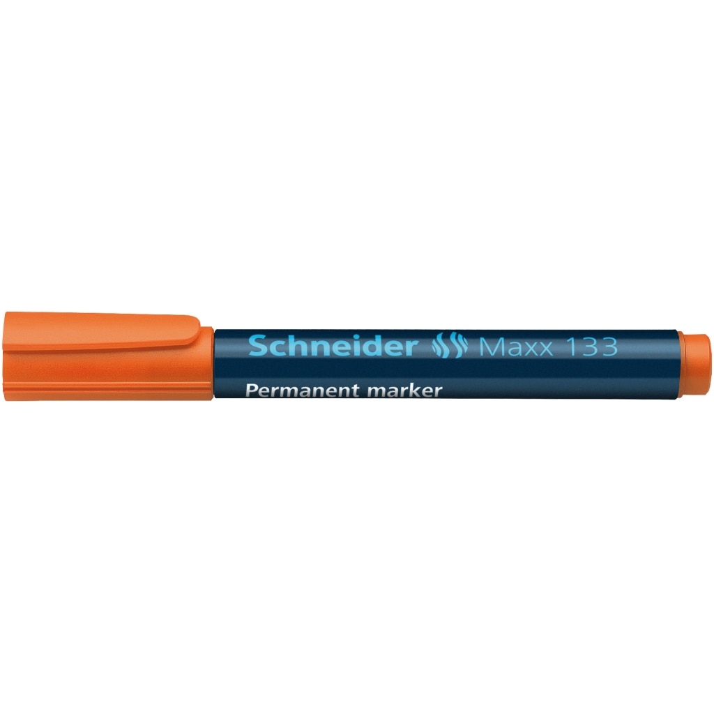 Novelist very nice mixer Marker permanent Schneider 133, varf tesit, 1-5 mm, Portocaliu - eMAG.ro